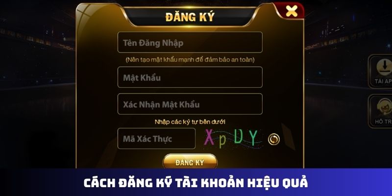 Cách đăng ký tài khoản hiệu quả