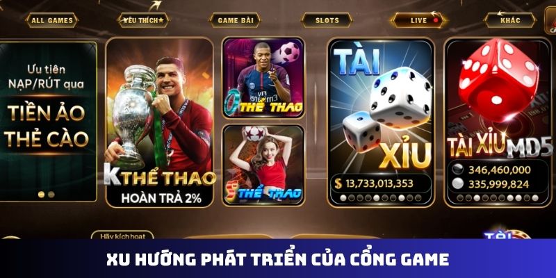 Xu hướng phát triển của cổng game