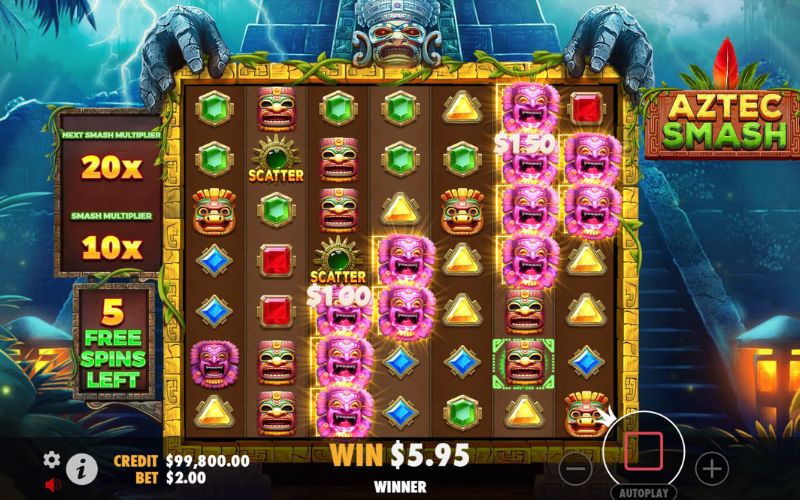 kho báu Aztec săn jackpot cổ đại